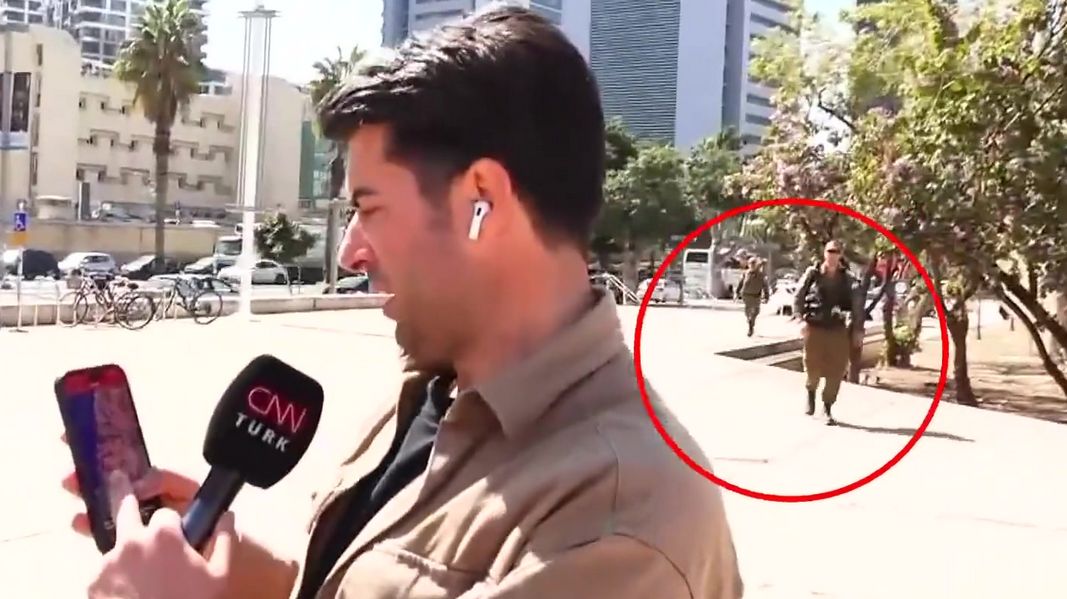 Уже нарвавшегося в Тель-Авиве "сиэнэнщика" снова выгнали – на этот раз из Петах-Тиквы