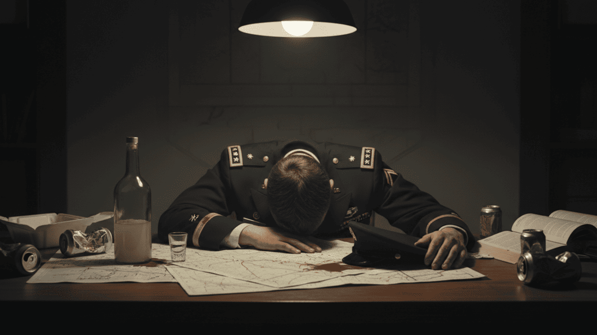 Секретные карты, литр горилки и сотрясение мозга: американский генерал "отжёг" в Киеве