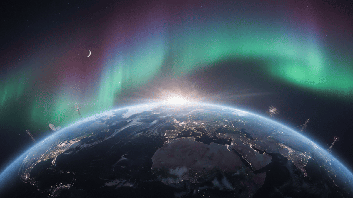 Дыра №36 накрыла Землю облаком плазмы: пик бури сегодня ночью