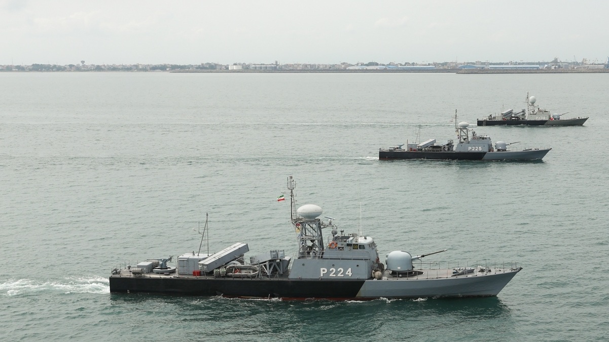 ЦАХАЛ опубликовал видео ударов по иранским кораблям в Каспийском море