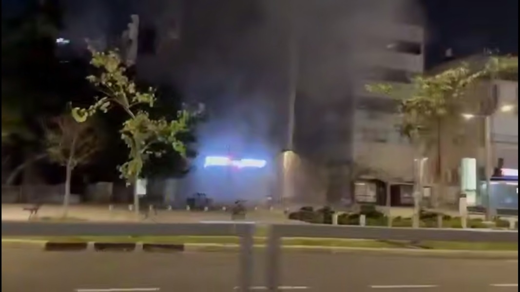 Иранская ракета в Тель-Авиве упала на российский корпункт