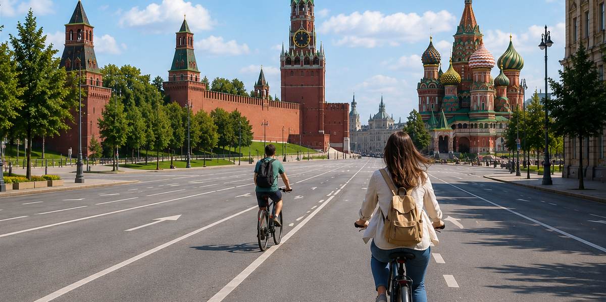 Россия пересаживается на педальный транспорт