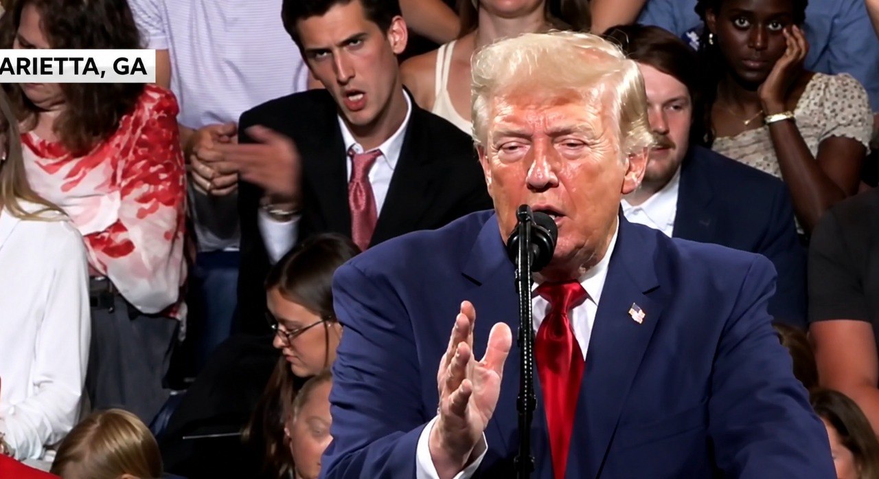 Главной звездой митинга Трампа стал парень у него за спиной: Интернет в восторге