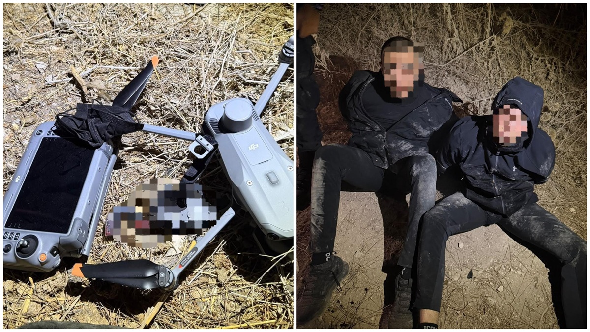 Высокие технологии на службе криминала: в районе Нацерета изъяли дрон-бомбардировщик