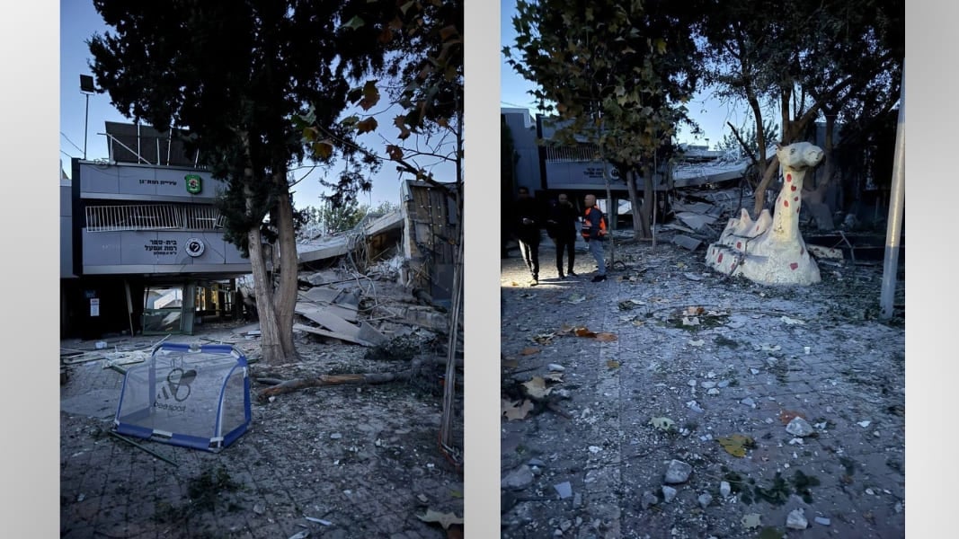 Похоже, не фрагмент перехвата, а целая ракета: что разрушило школу в ...