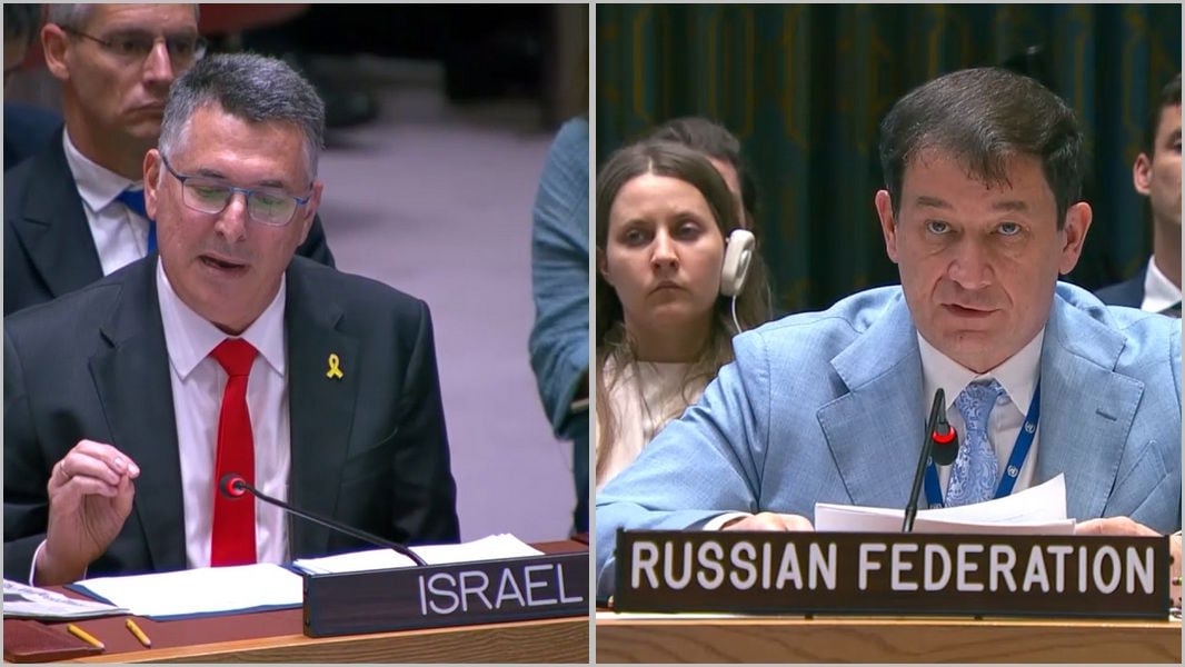 "Вы обучили палестинцев пропаганде и бомбите Украину": Саар дал отпор россиянам в ООН