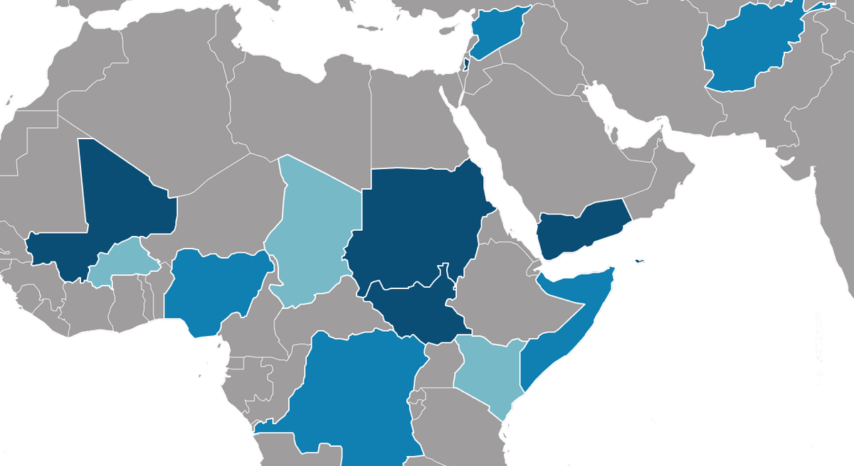 ООН прозрела: на грани "катастрофического голода" 16 стран