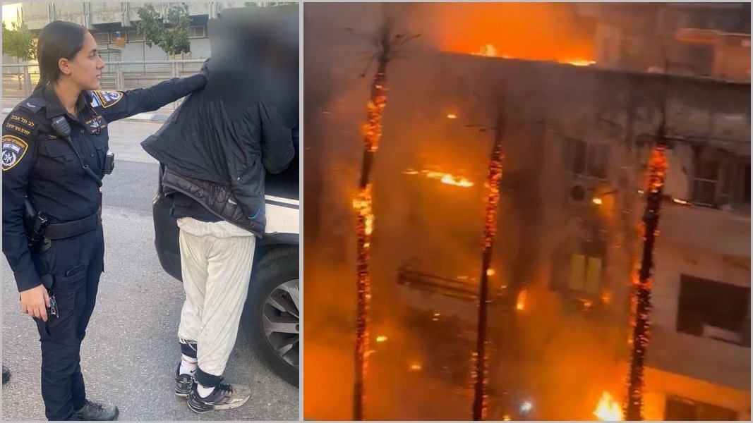 Гори, гори ясно: субботним утром "древофоб" из Петах-Тиквы устроил в Тель-Авиве большой костер