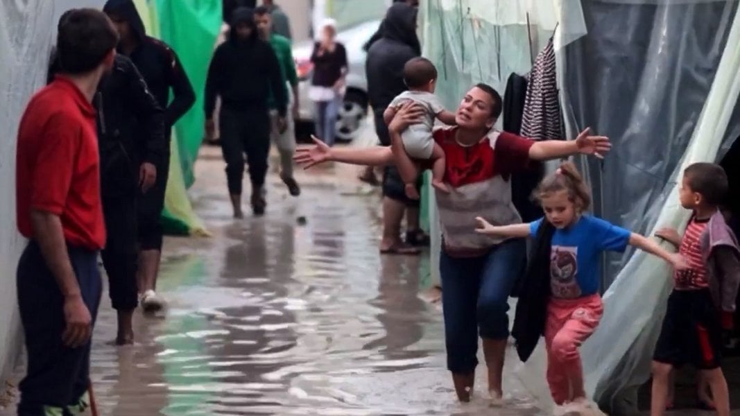 "Потоп" в Газе – трехрукие мамы и шестипалые дети